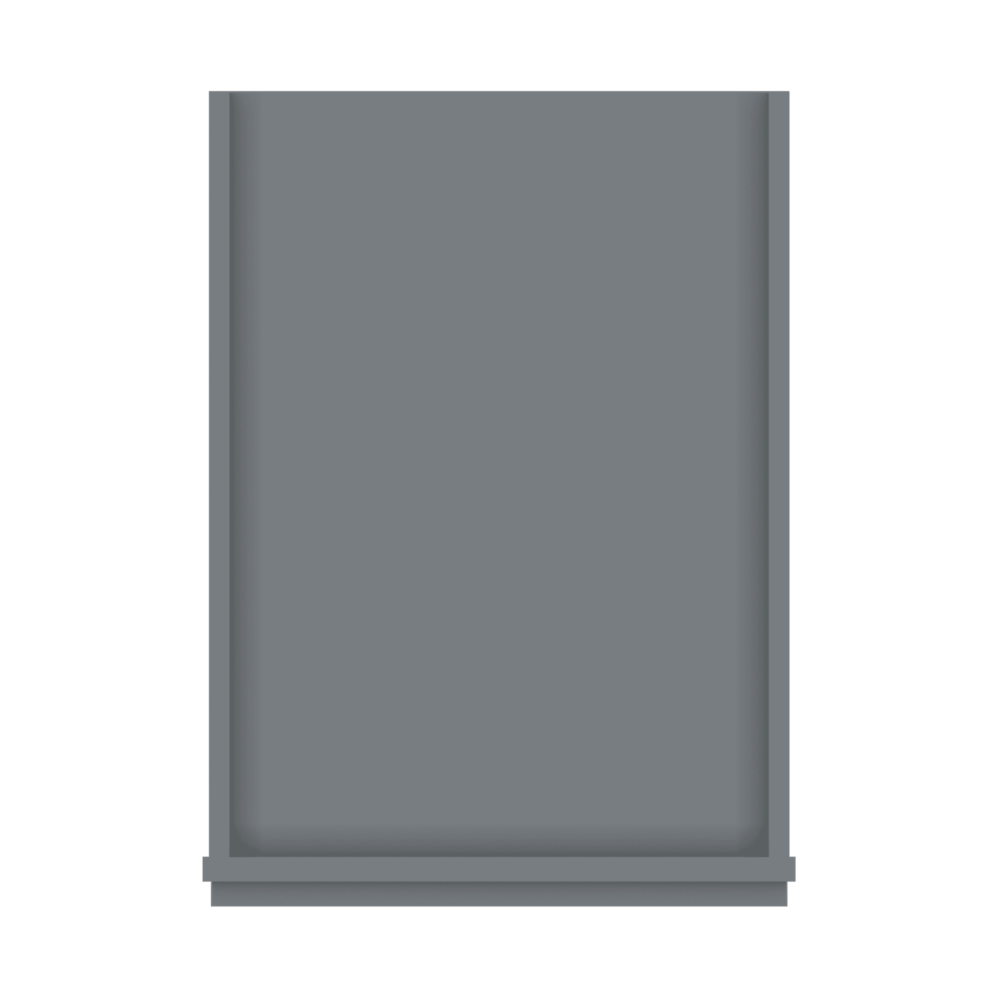 Utility Kitchen Cabinet U1890 Colonial Gray LessCare 18 in. width 90 in. height 24 in. depth - Kitchen Cabinets