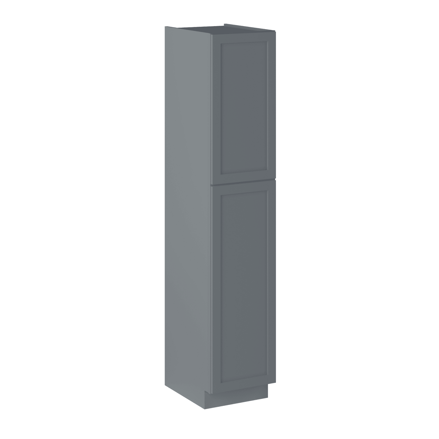 Utility Kitchen Cabinet U1890 Colonial Gray LessCare 18 in. width 90 in. height 24 in. depth - Kitchen Cabinets