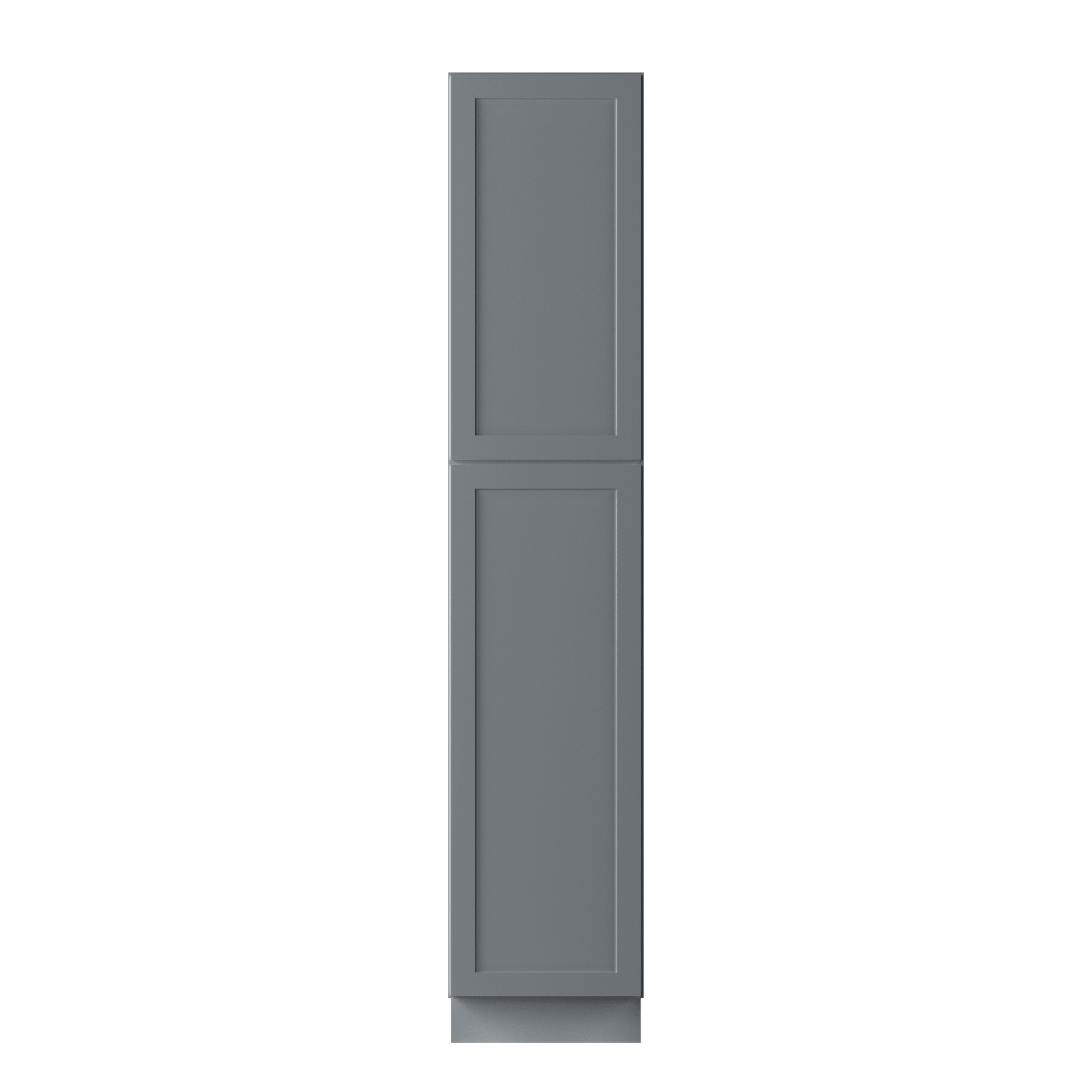 Utility Kitchen Cabinet U1890 Colonial Gray LessCare 18 in. width 90 in. height 24 in. depth - Kitchen Cabinets