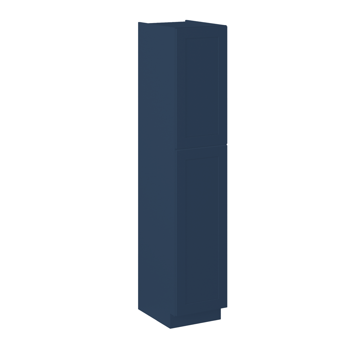 Utility Kitchen Cabinet U1890 Danbury Blue LessCare 18 in. width 90 in. height 24 in. depth - Kitchen Cabinets