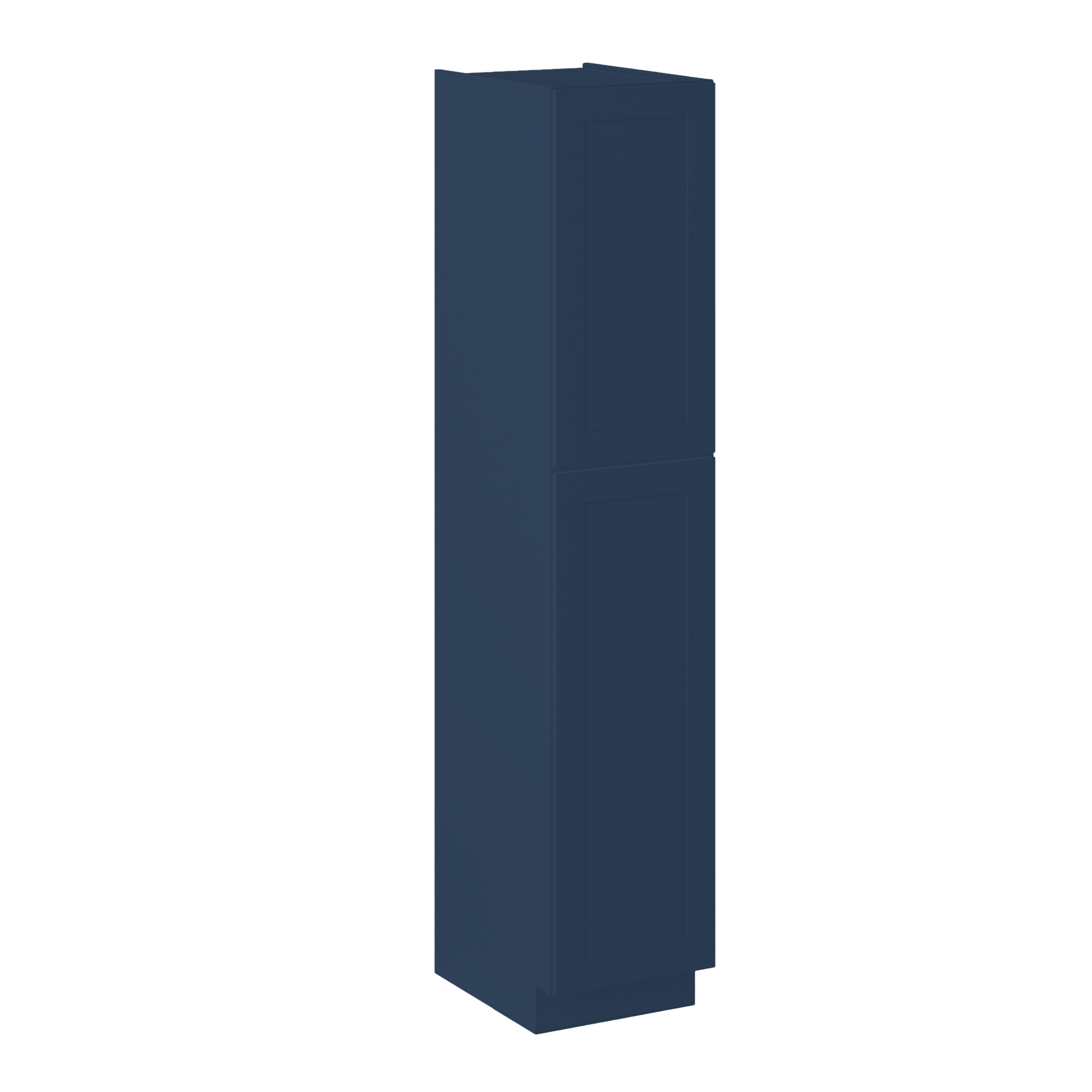 Utility Kitchen Cabinet U1890 Danbury Blue LessCare 18 in. width 90 in. height 24 in. depth - Kitchen Cabinets