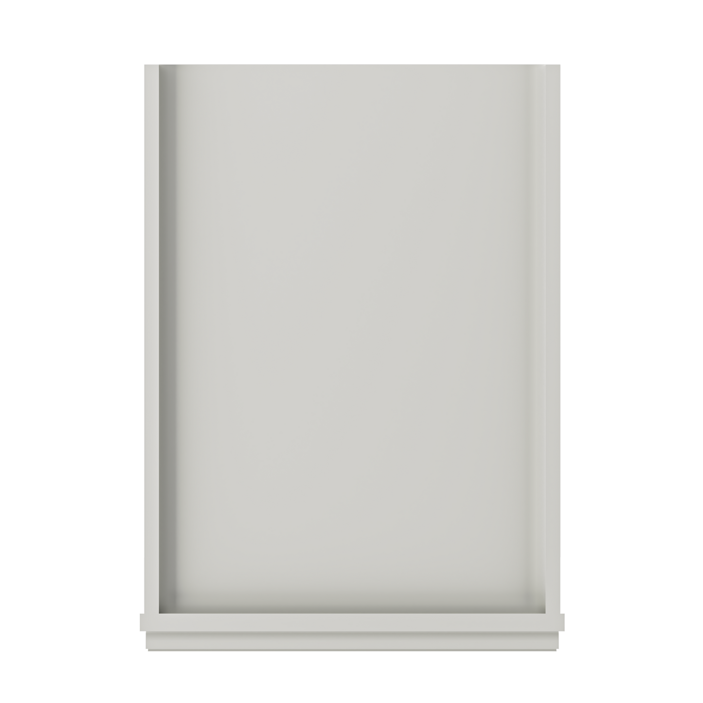 Utility Kitchen Cabinet U1890 Milan Pearl 18 in. width 90 in. height 24 in. depth - Kitchen Cabinets