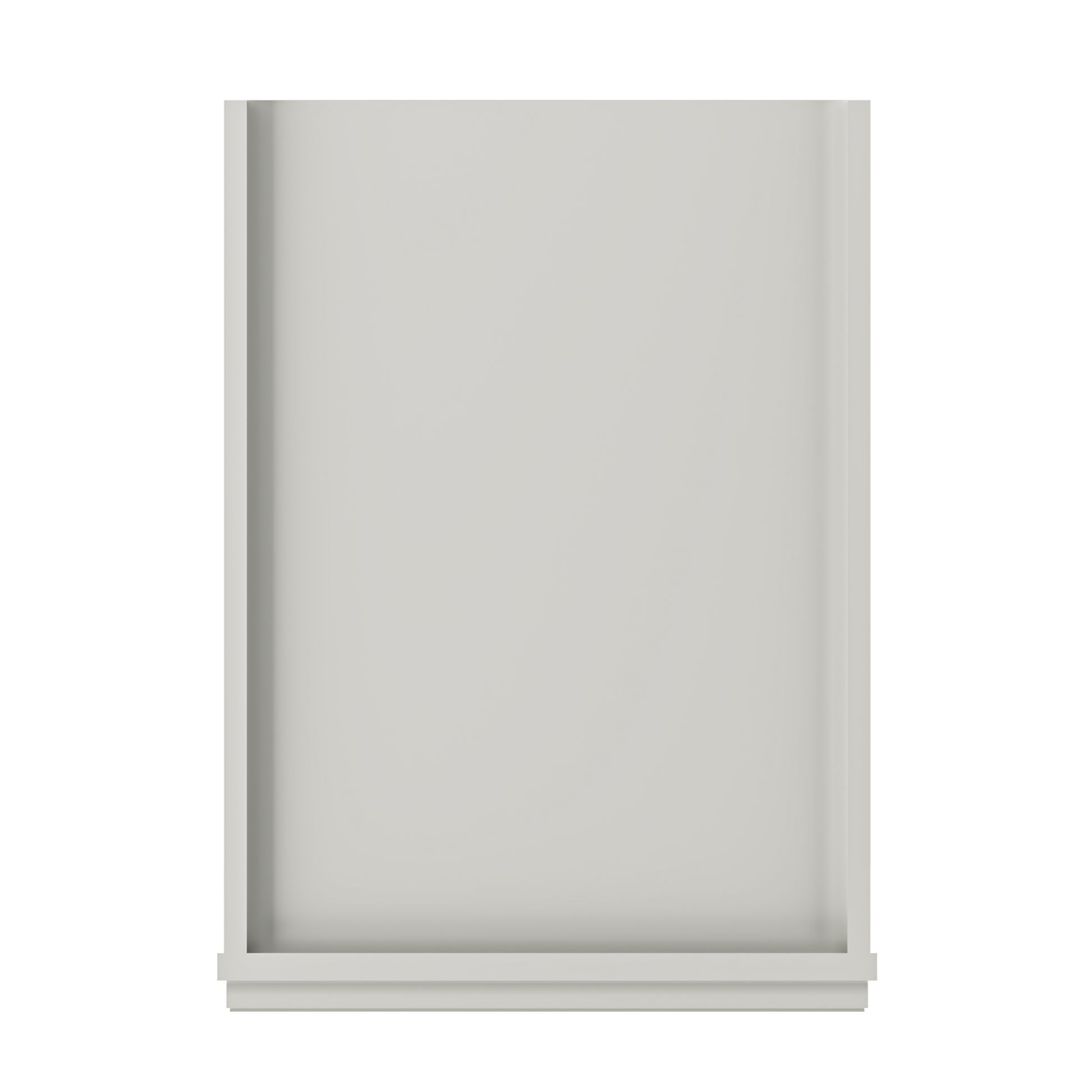 Utility Kitchen Cabinet U1890 Milan Pearl 18 in. width 90 in. height 24 in. depth - Kitchen Cabinets