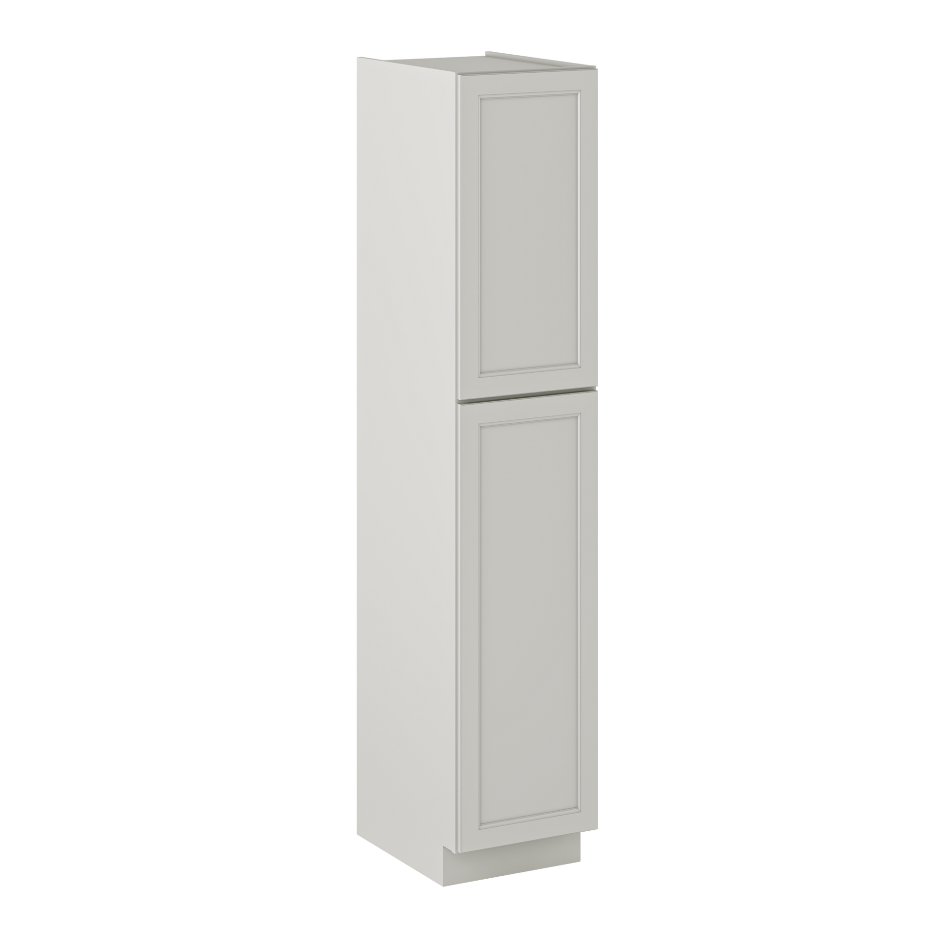 Utility Kitchen Cabinet U1890 Milan Pearl 18 in. width 90 in. height 24 in. depth - Kitchen Cabinets