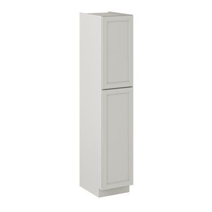 Utility Kitchen Cabinet U1890 Milan Pearl 18 in. width 90 in. height 24 in. depth - Kitchen Cabinets