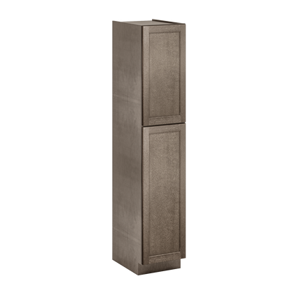 Utility Kitchen Cabinet U1890 Milan Slate 18 in. width 90 in. height 24 in. depth - Kitchen Cabinets