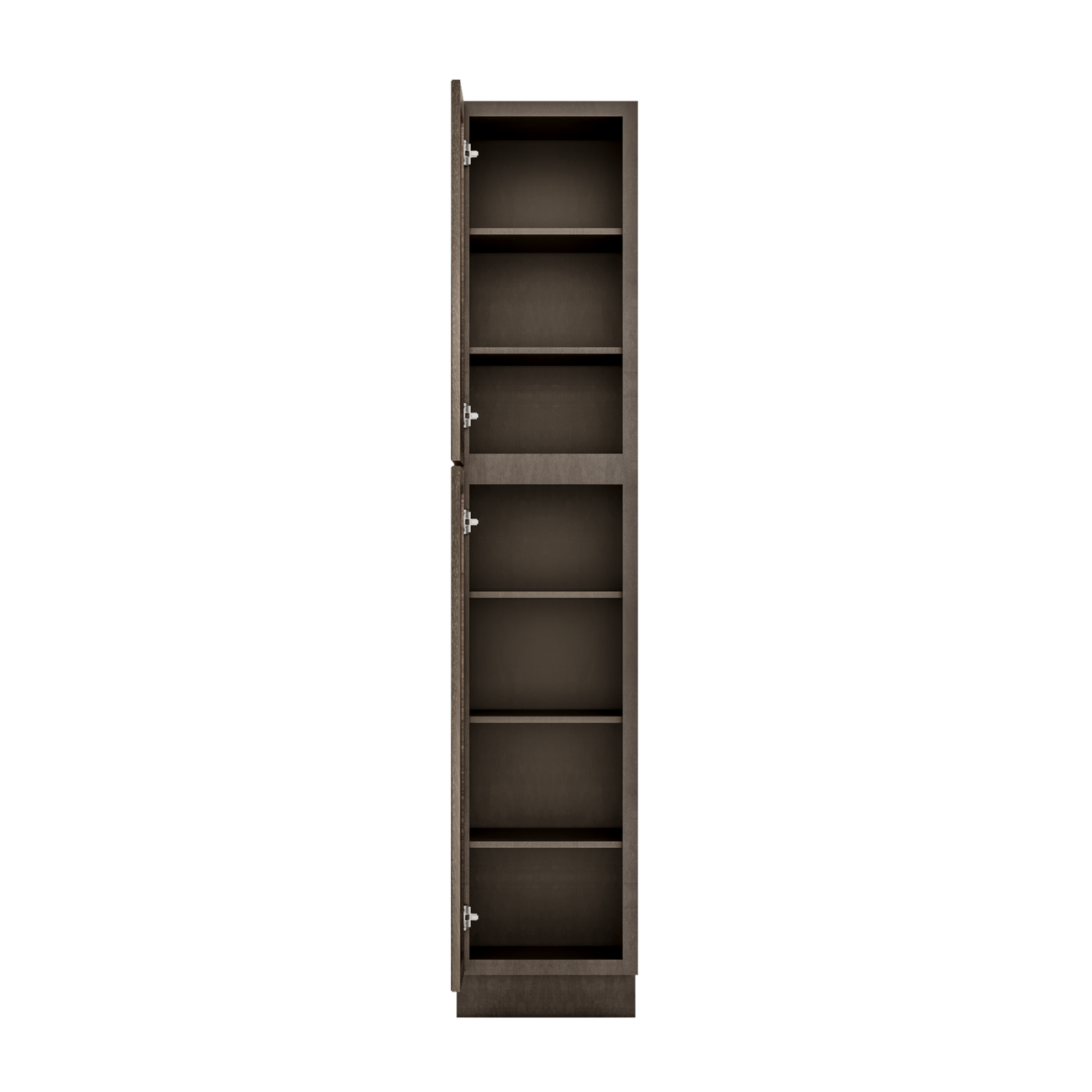 Utility Kitchen Cabinet U1890 Milan Slate 18 in. width 90 in. height 24 in. depth - Kitchen Cabinets