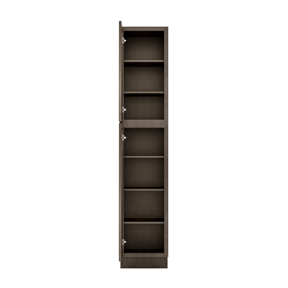 Utility Kitchen Cabinet U1890 Milan Slate 18 in. width 90 in. height 24 in. depth - Kitchen Cabinets