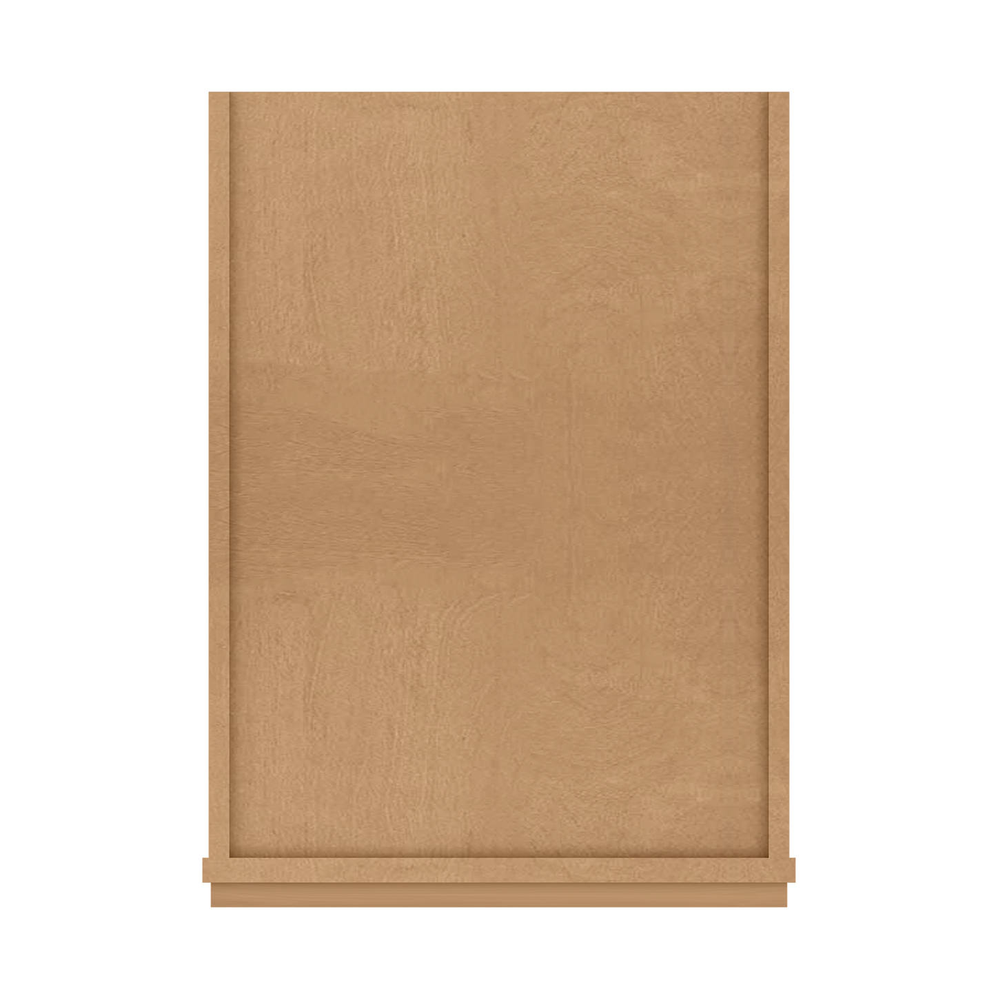 Utility Kitchen Cabinet U1890 Shaker Toffee LessCare 18 in. width 90 in. height 24 in. depth - Kitchen Cabinets