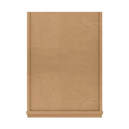 Utility Kitchen Cabinet U1890 Shaker Toffee LessCare 18 in. width 90 in. height 24 in. depth - Kitchen Cabinets