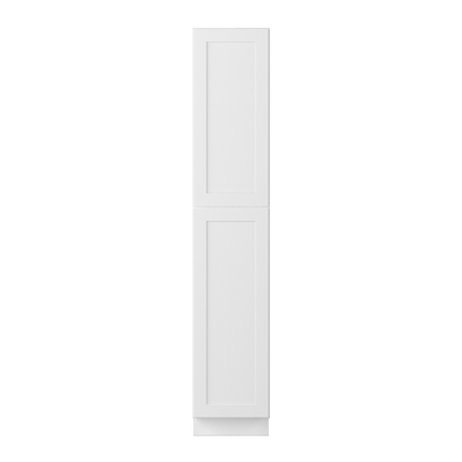 Utility Kitchen Cabinet U1896 Alpina White LessCare 18 in. width 96 in. height 24 in. depth - Kitchen Cabinets
