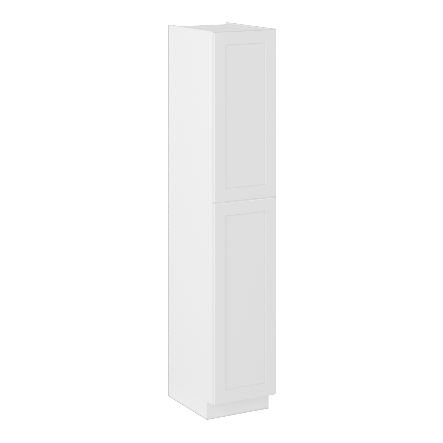Utility Kitchen Cabinet U1896 Alpina White LessCare 18 in. width 96 in. height 24 in. depth - Kitchen Cabinets