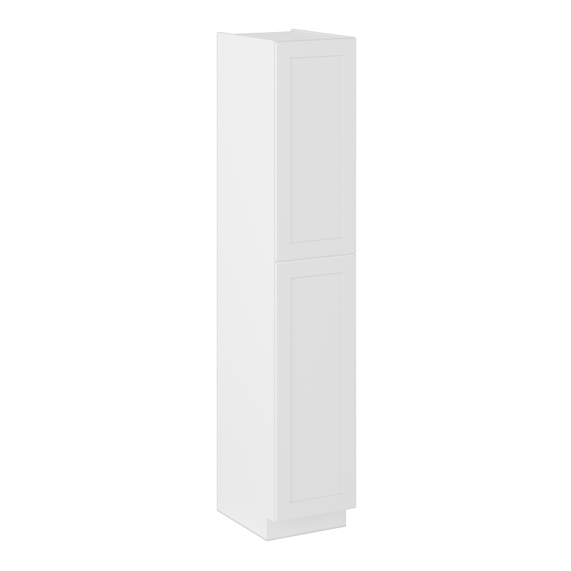 Utility Kitchen Cabinet U1896 Alpina White LessCare 18 in. width 96 in. height 24 in. depth - Kitchen Cabinets
