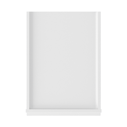 Utility Kitchen Cabinet U1896 Alpina White LessCare 18 in. width 96 in. height 24 in. depth - Kitchen Cabinets