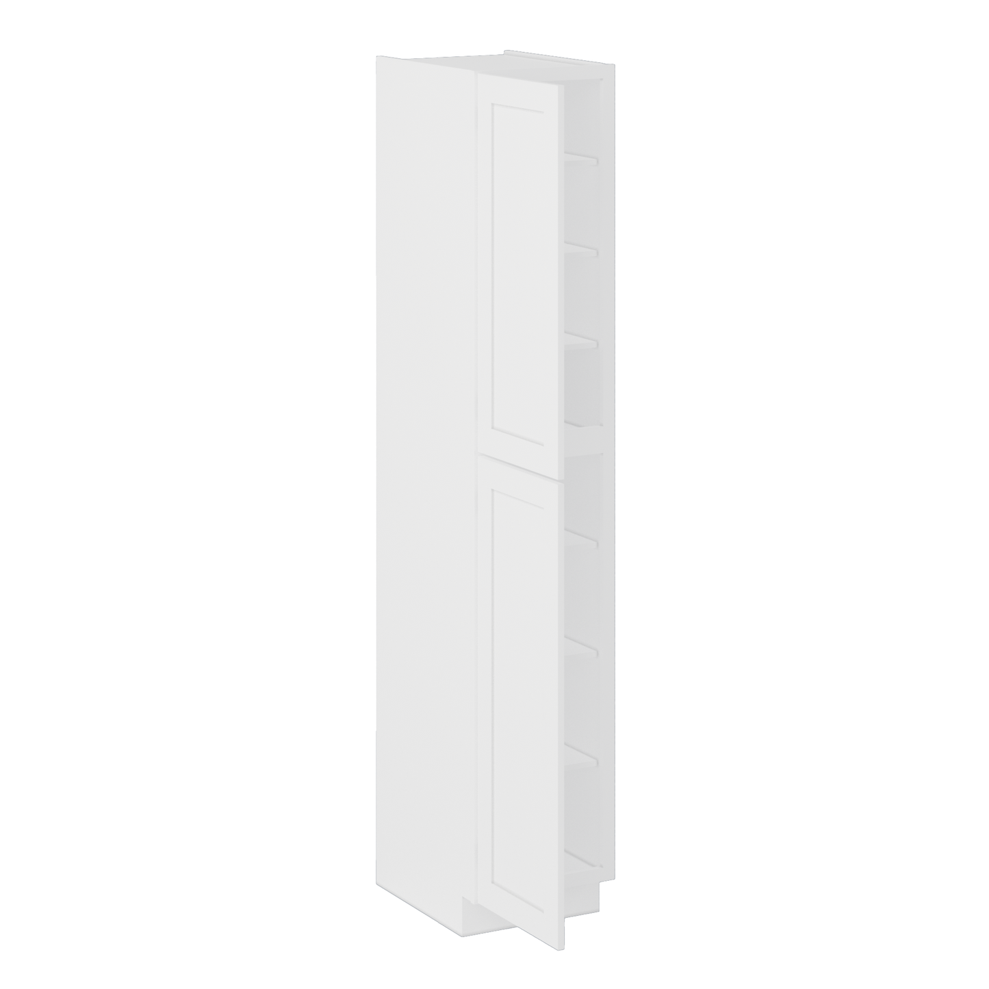 Utility Kitchen Cabinet U1896 Alpina White LessCare 18 in. width 96 in. height 24 in. depth - Kitchen Cabinets