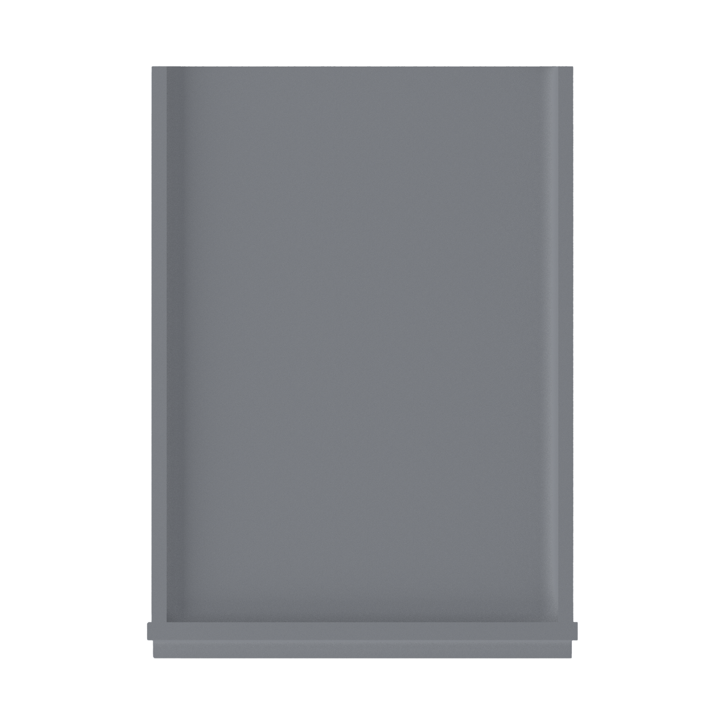 Utility Kitchen Cabinet U1896 Colonial Gray LessCare 18 in. width 96 in. height 24 in. depth - Kitchen Cabinets