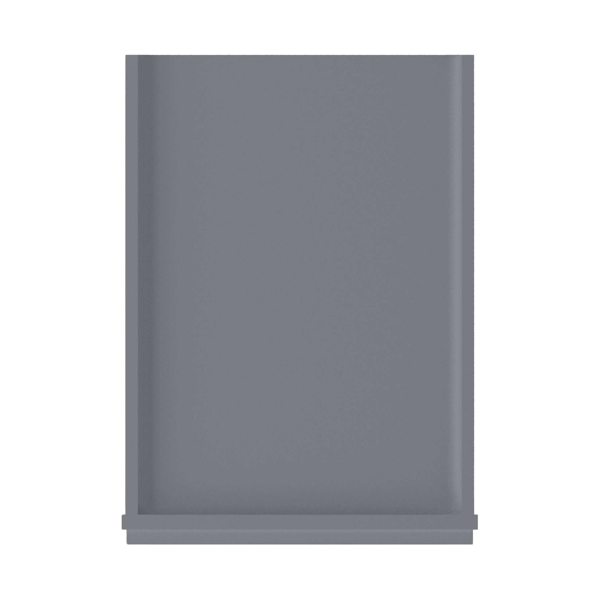 Utility Kitchen Cabinet U1896 Colonial Gray LessCare 18 in. width 96 in. height 24 in. depth - Kitchen Cabinets