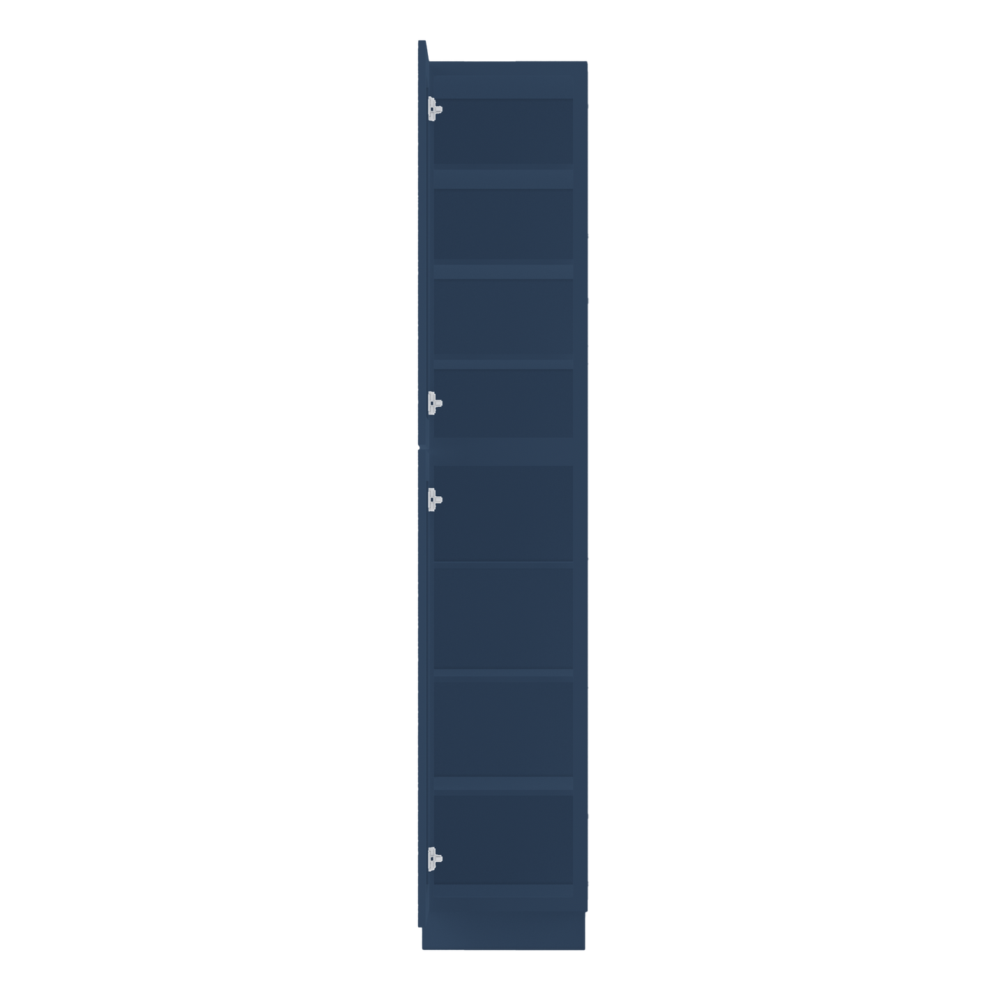 Utility Kitchen Cabinet U1896 Danbury Blue LessCare 18 in. width 96 in. height 24 in. depth - Kitchen Cabinets