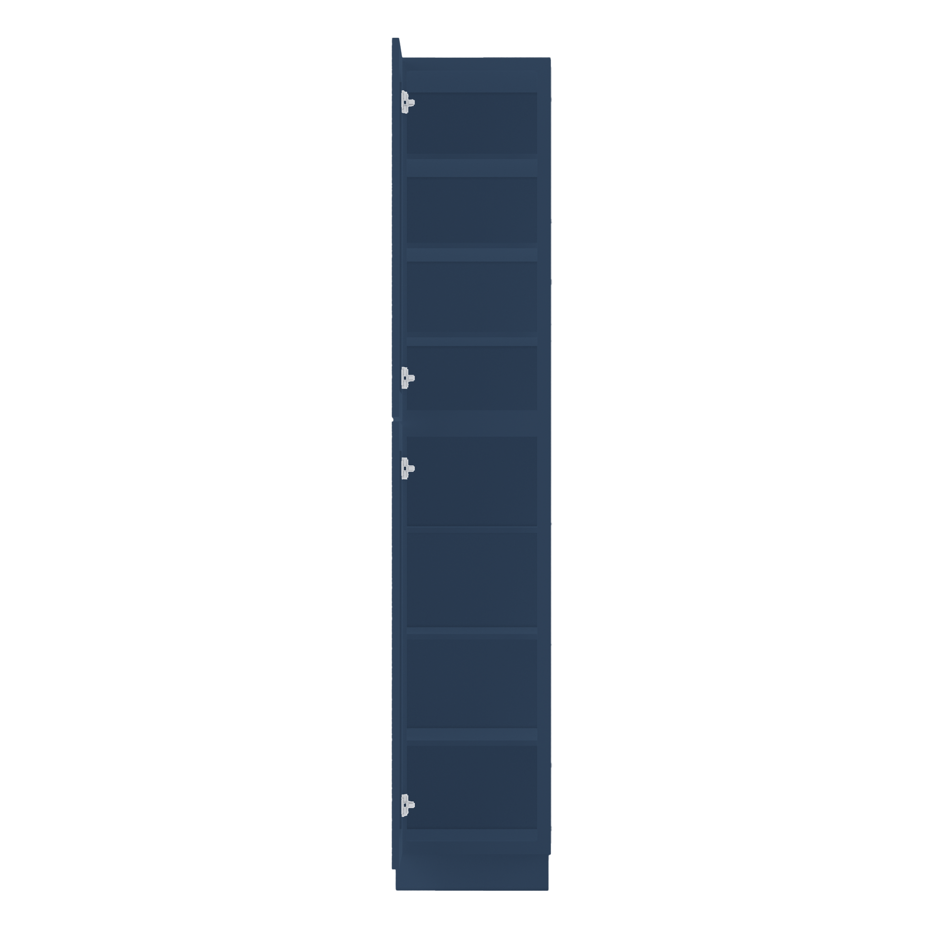 Utility Kitchen Cabinet U1896 Danbury Blue LessCare 18 in. width 96 in. height 24 in. depth - Kitchen Cabinets