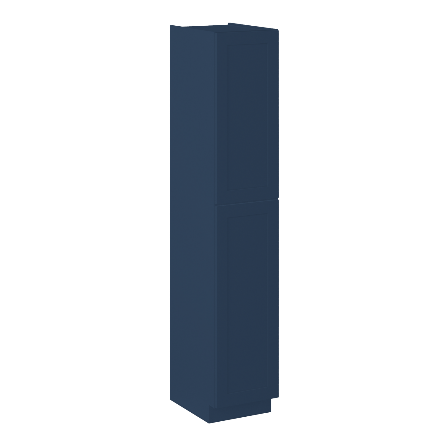 Utility Kitchen Cabinet U1896 Danbury Blue LessCare 18 in. width 96 in. height 24 in. depth - Kitchen Cabinets