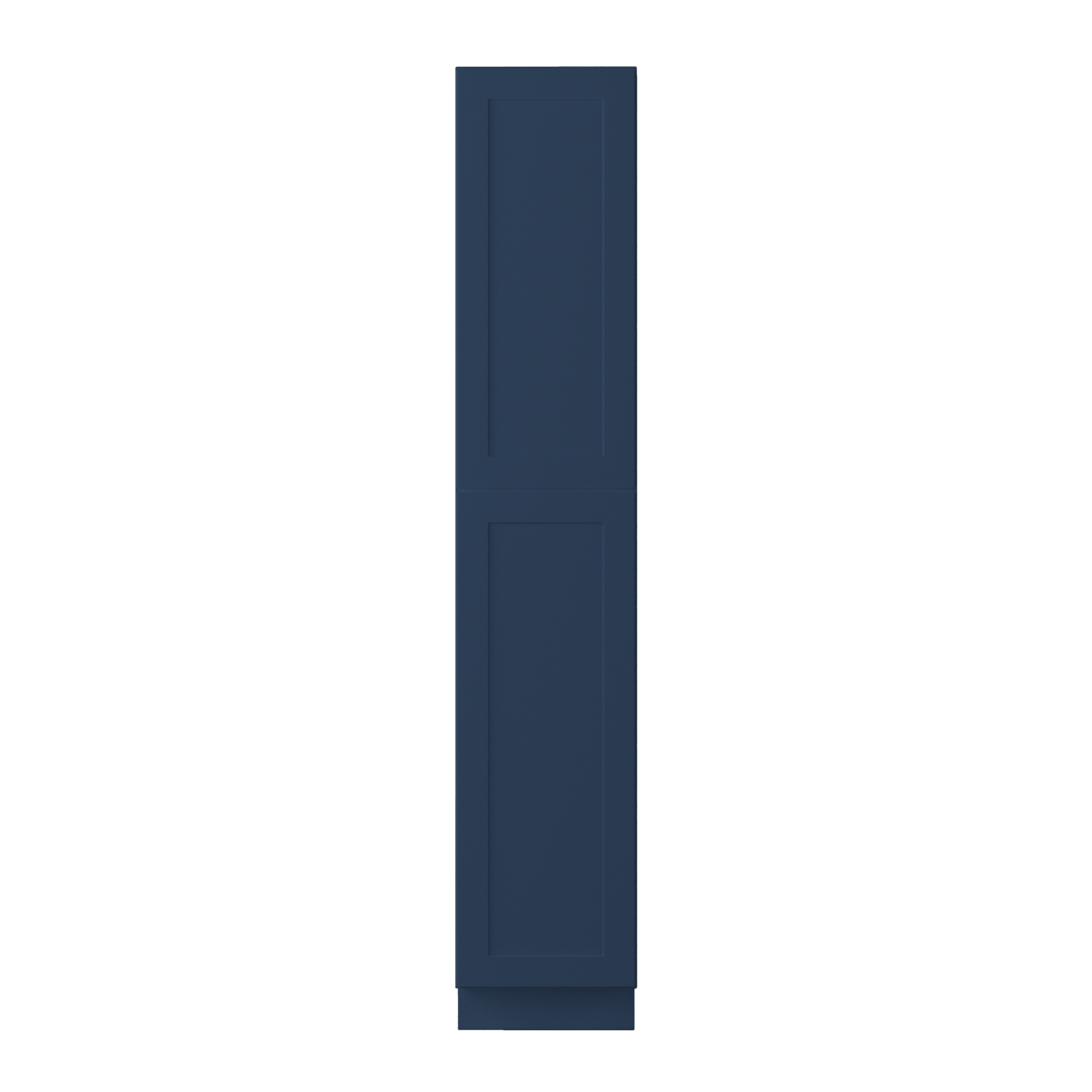 Utility Kitchen Cabinet U1896 Danbury Blue LessCare 18 in. width 96 in. height 24 in. depth - Kitchen Cabinets
