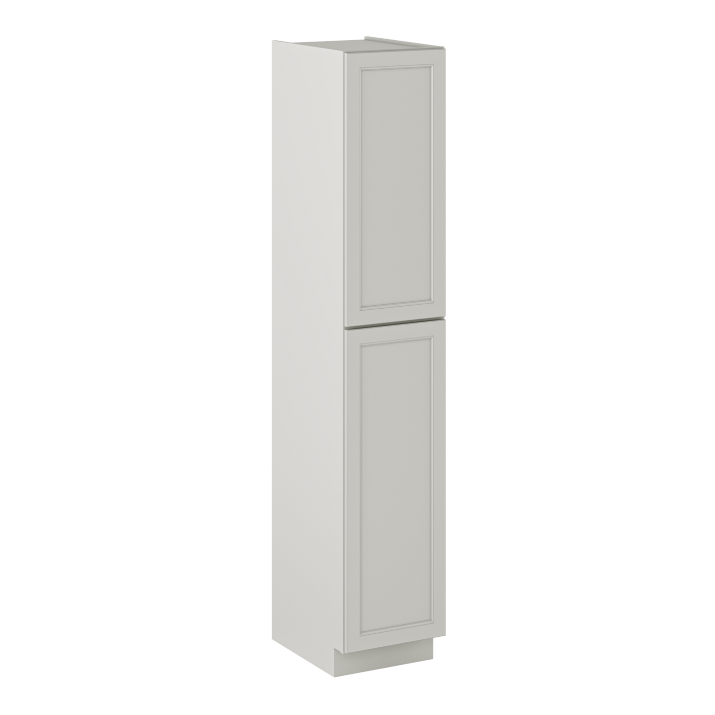Utility Kitchen Cabinet U1896 Milan Pearl 18 in. width 96 in. height 24 in. depth - Kitchen Cabinets