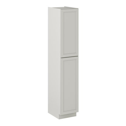 Utility Kitchen Cabinet U1896 Milan Pearl 18 in. width 96 in. height 24 in. depth - Kitchen Cabinets