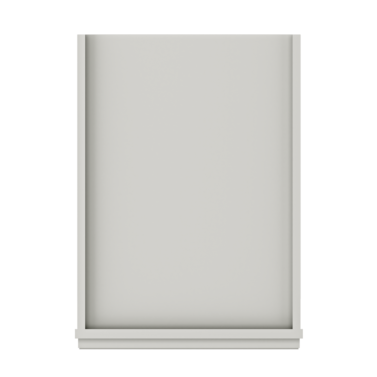 Utility Kitchen Cabinet U1896 Milan Pearl 18 in. width 96 in. height 24 in. depth - Kitchen Cabinets