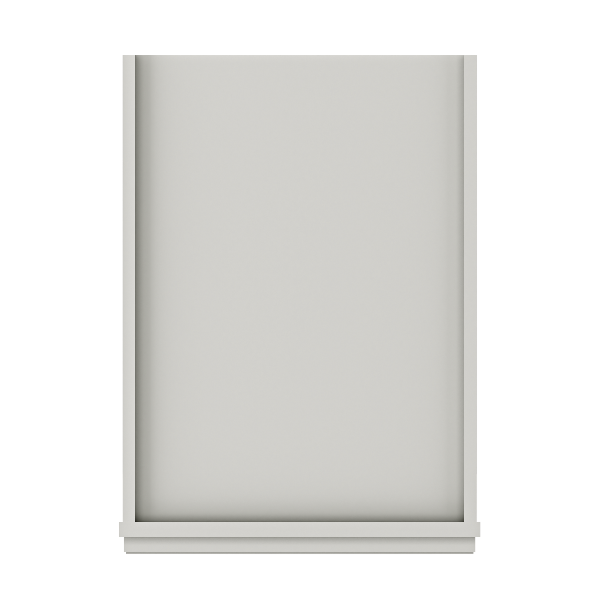 Utility Kitchen Cabinet U1896 Milan Pearl 18 in. width 96 in. height 24 in. depth - Kitchen Cabinets