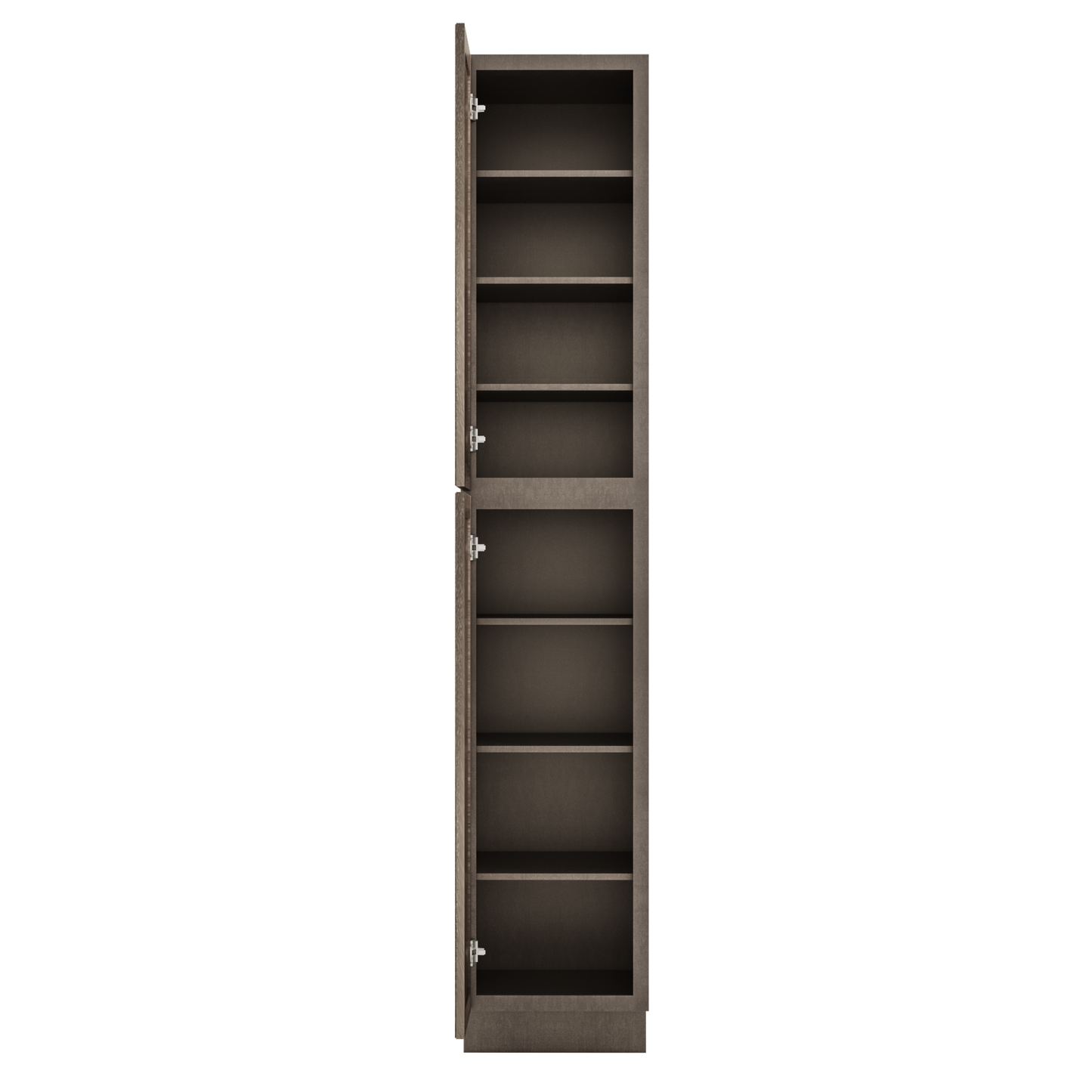 Utility Kitchen Cabinet U1896 Milan Slate 18 in. width 96 in. height 24 in. depth - Kitchen Cabinets
