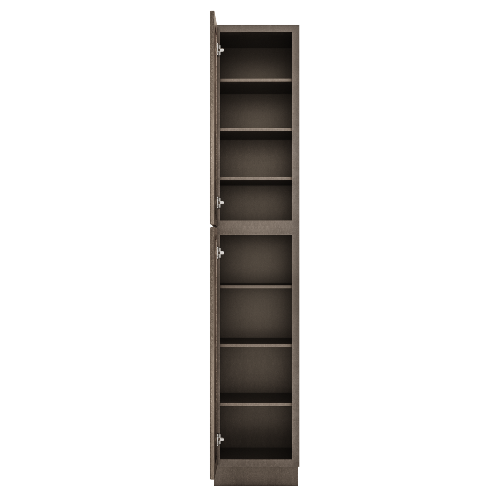 Utility Kitchen Cabinet U1896 Milan Slate 18 in. width 96 in. height 24 in. depth - Kitchen Cabinets