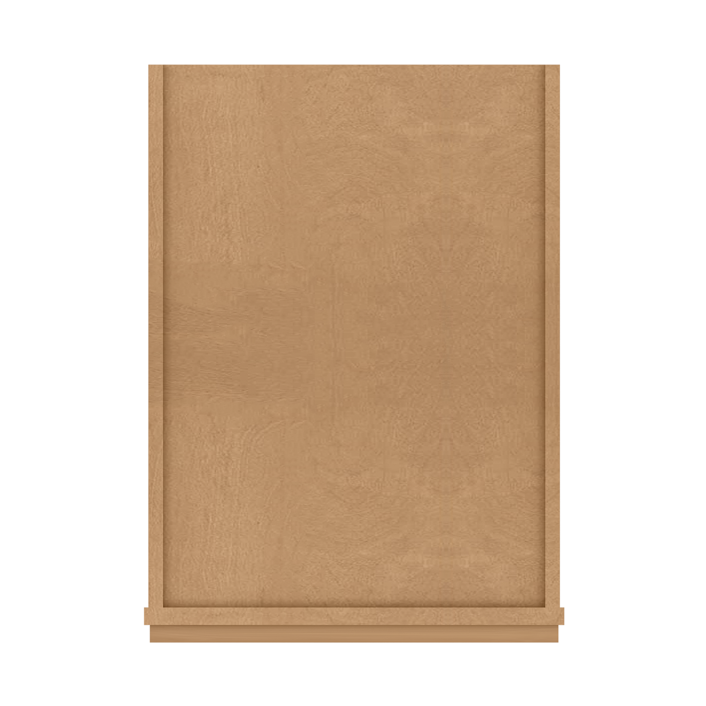 Utility Kitchen Cabinet U1896 Shaker Toffee LessCare 18 in. width 96 in. height 24 in. depth - Kitchen Cabinets