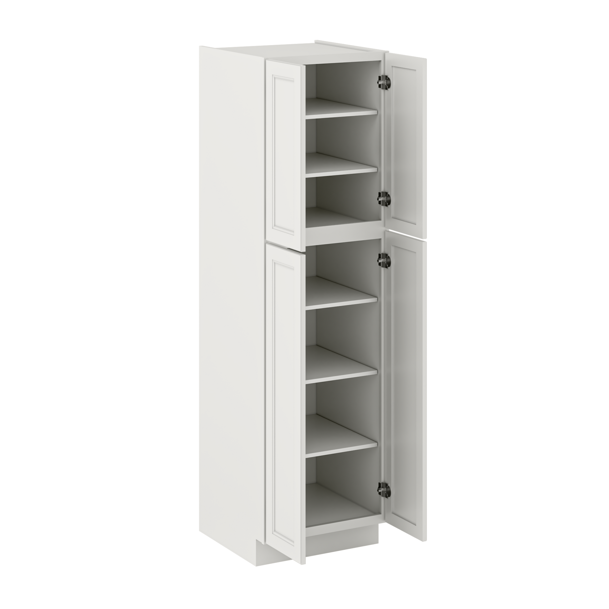 Utility Kitchen Cabinet U2484 Milan Pearl 24 in. width 84 in. height 24 in. depth - Kitchen Cabinets