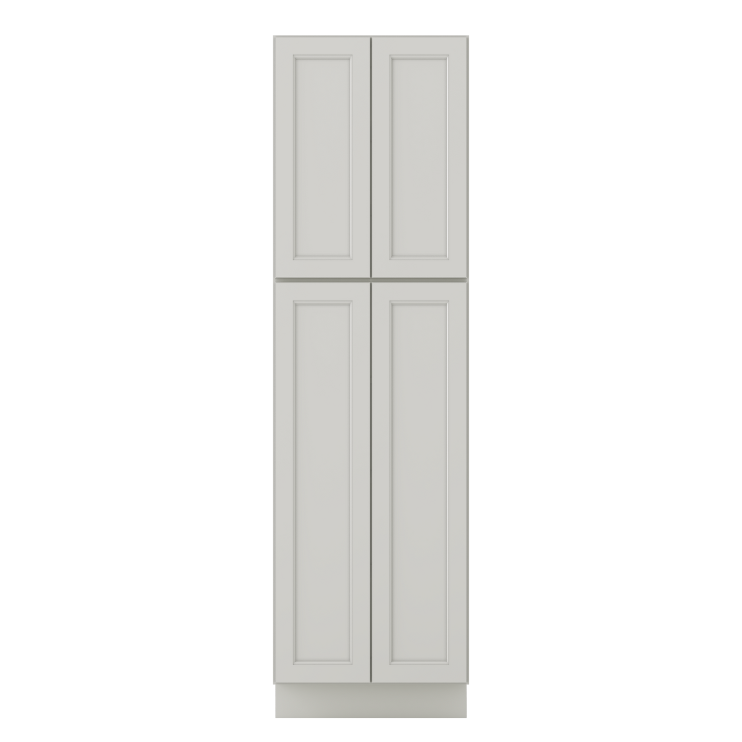 Utility Kitchen Cabinet U2484 Milan Pearl 24 in. width 84 in. height 24 in. depth - Kitchen Cabinets