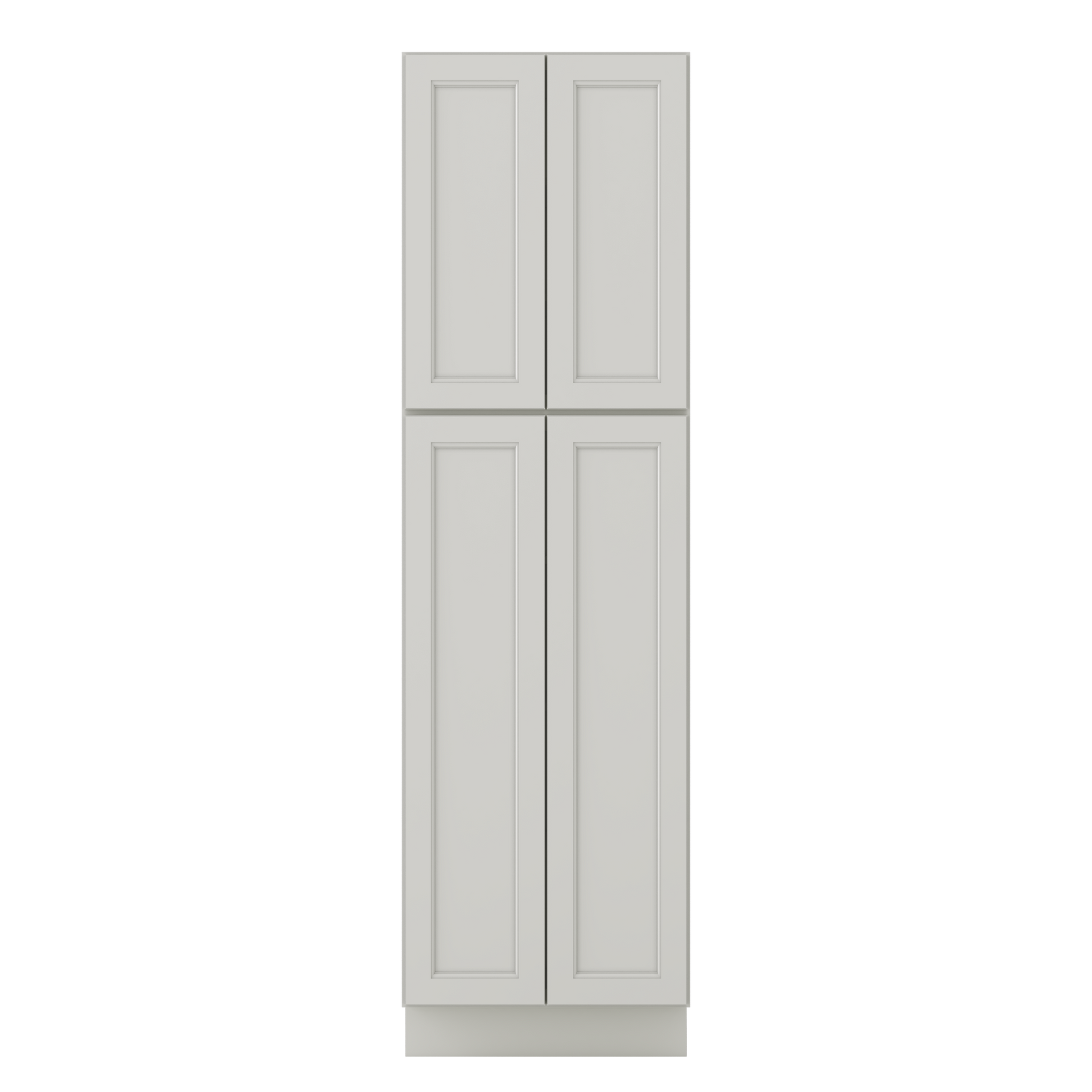 Utility Kitchen Cabinet U2484 Milan Pearl 24 in. width 84 in. height 24 in. depth - Kitchen Cabinets