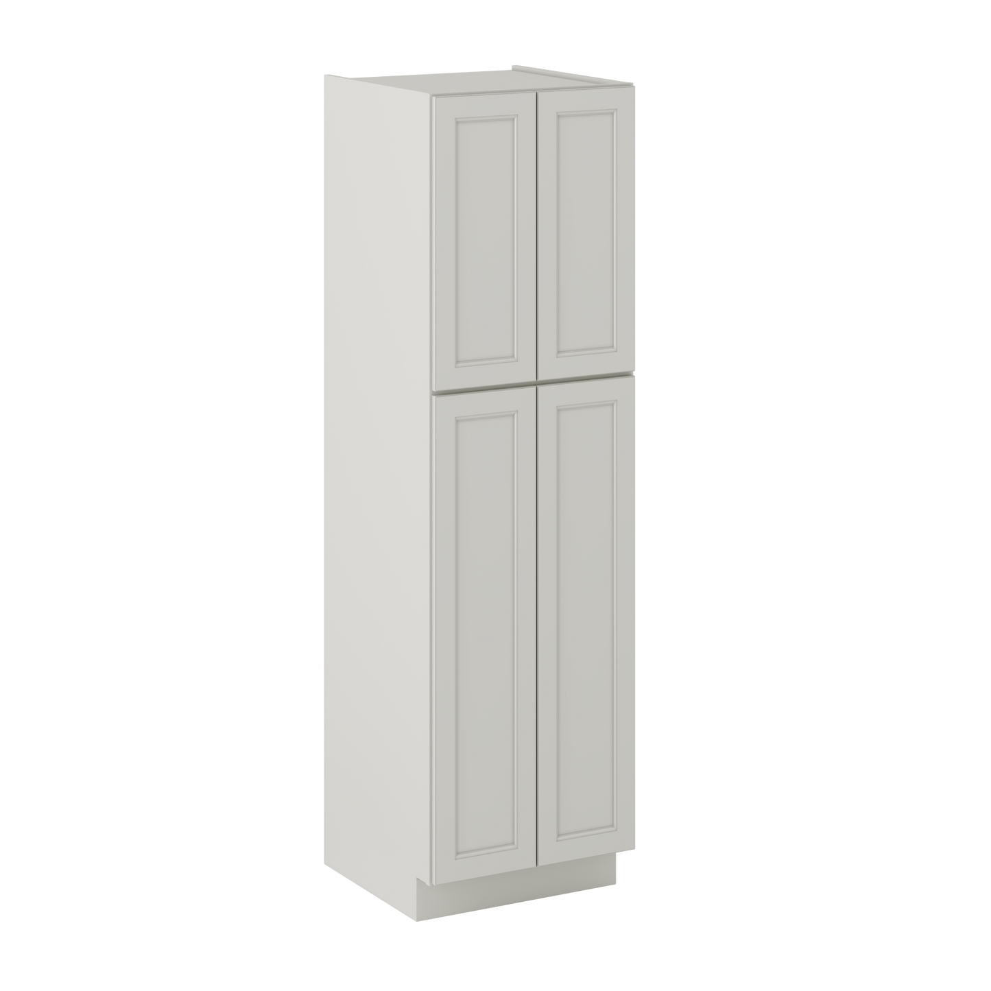Utility Kitchen Cabinet U2484 Milan Pearl 24 in. width 84 in. height 24 in. depth - Kitchen Cabinets