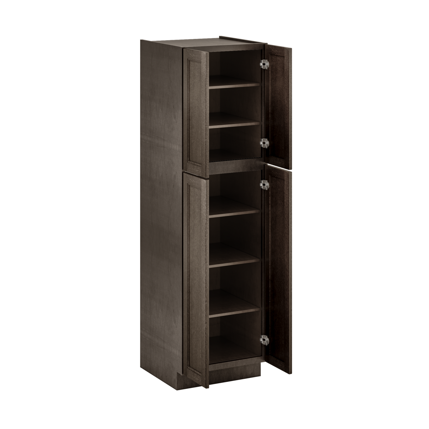 Utility Kitchen Cabinet U2484 Milan Slate 24 in. width 84 in. height 24 in. depth - Kitchen Cabinets