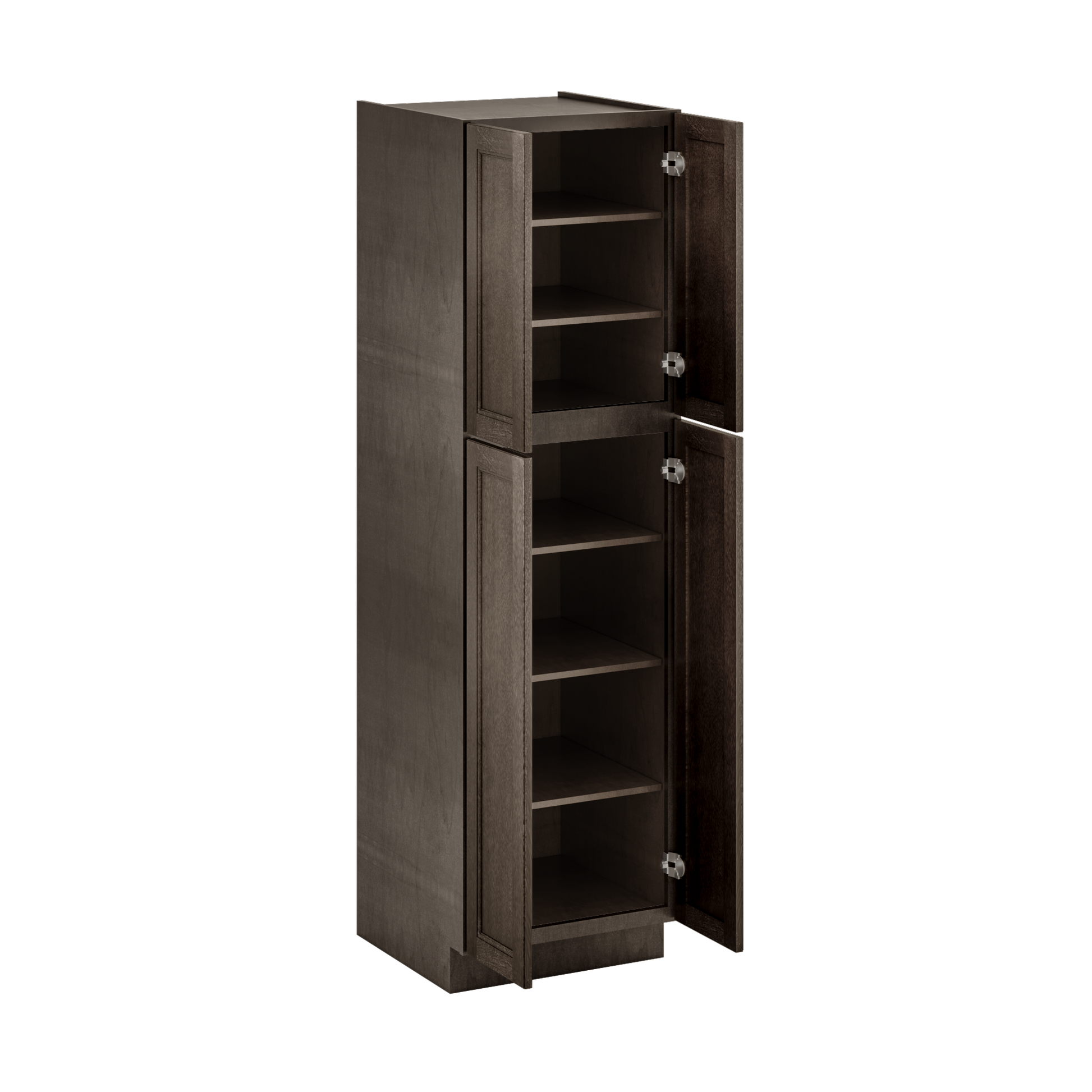 Utility Kitchen Cabinet U2484 Milan Slate 24 in. width 84 in. height 24 in. depth - Kitchen Cabinets