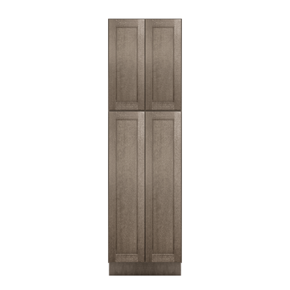 Utility Kitchen Cabinet U2484 Milan Slate 24 in. width 84 in. height 24 in. depth - Kitchen Cabinets