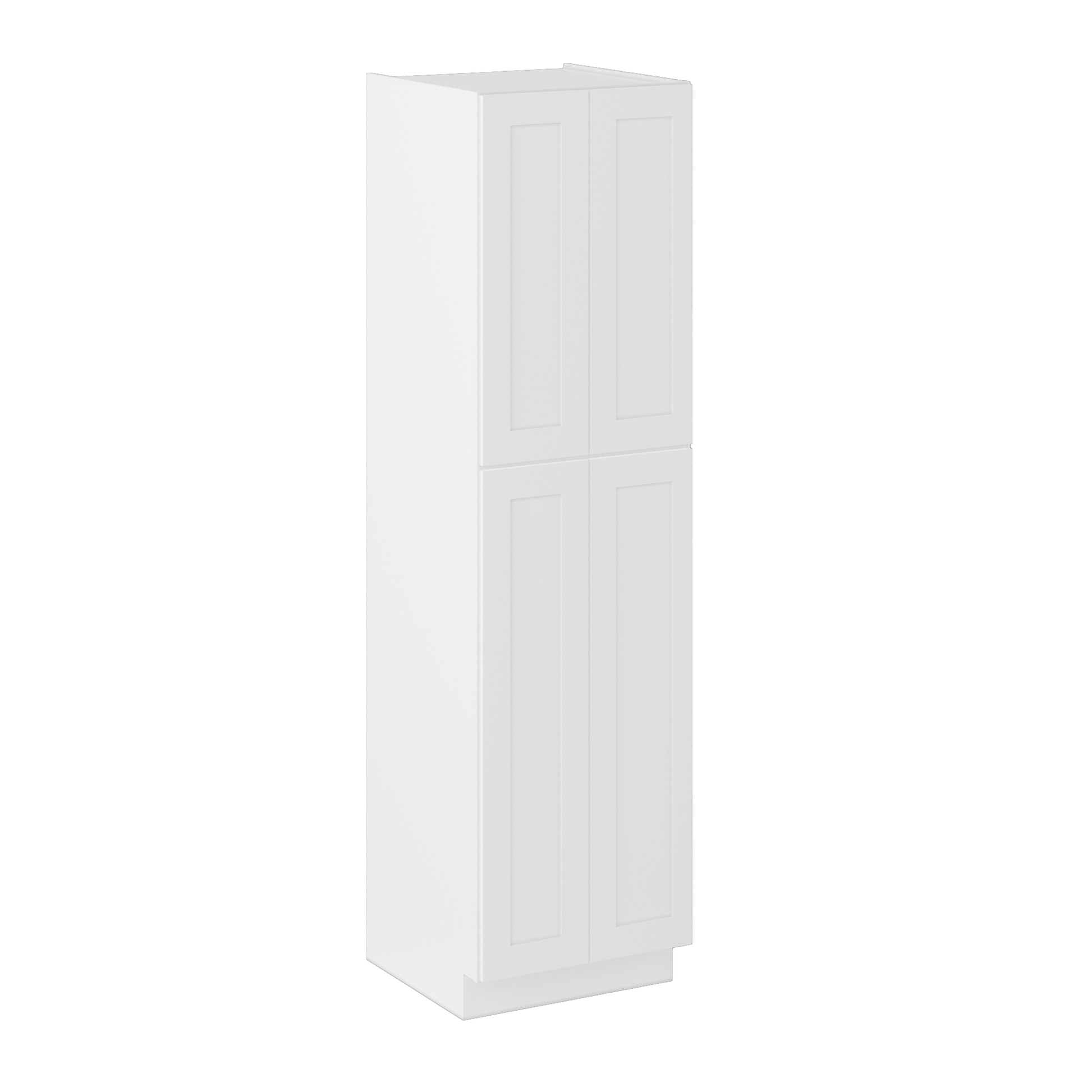 Utility Kitchen Cabinet U2490 Alpina White LessCare 24 in. width 90 in. height 24 in. depth - Kitchen Cabinets