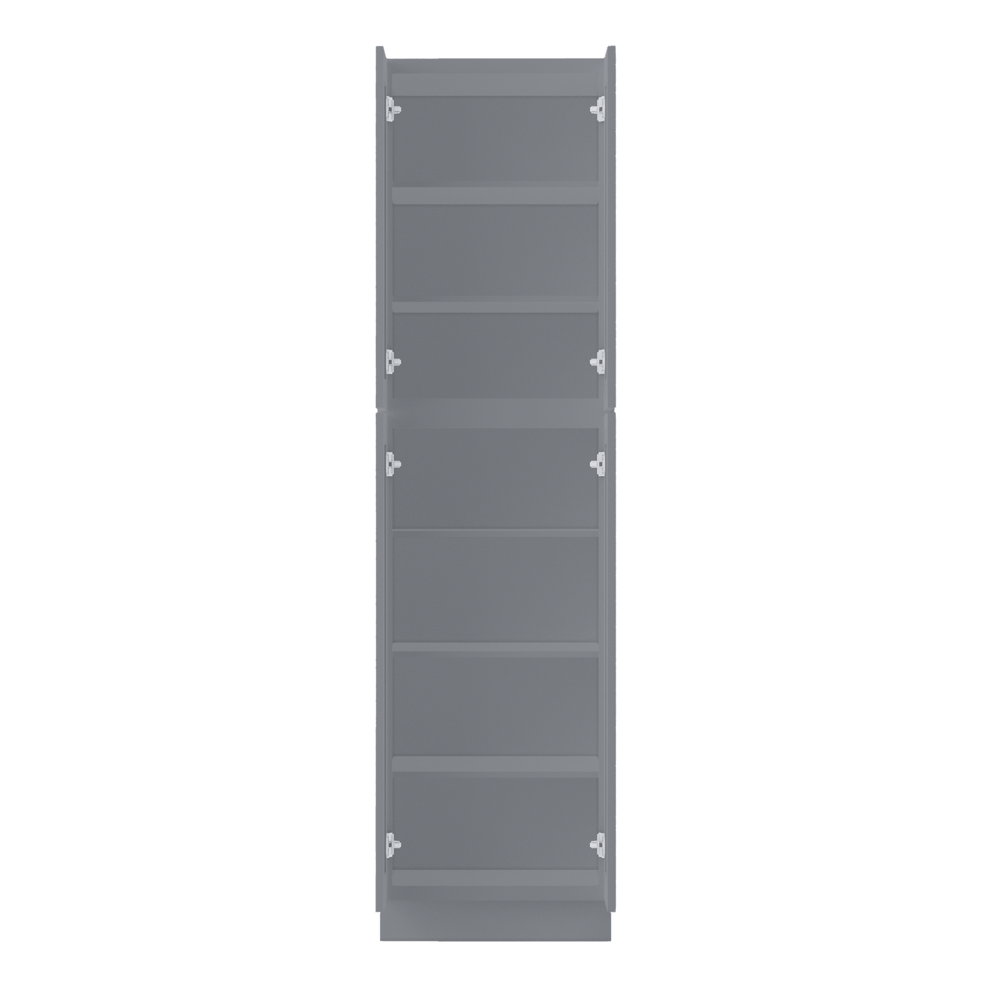 Utility Kitchen Cabinet U2490 Colonial Gray LessCare 24 in. width 90 in. height 24 in. depth - Kitchen Cabinets