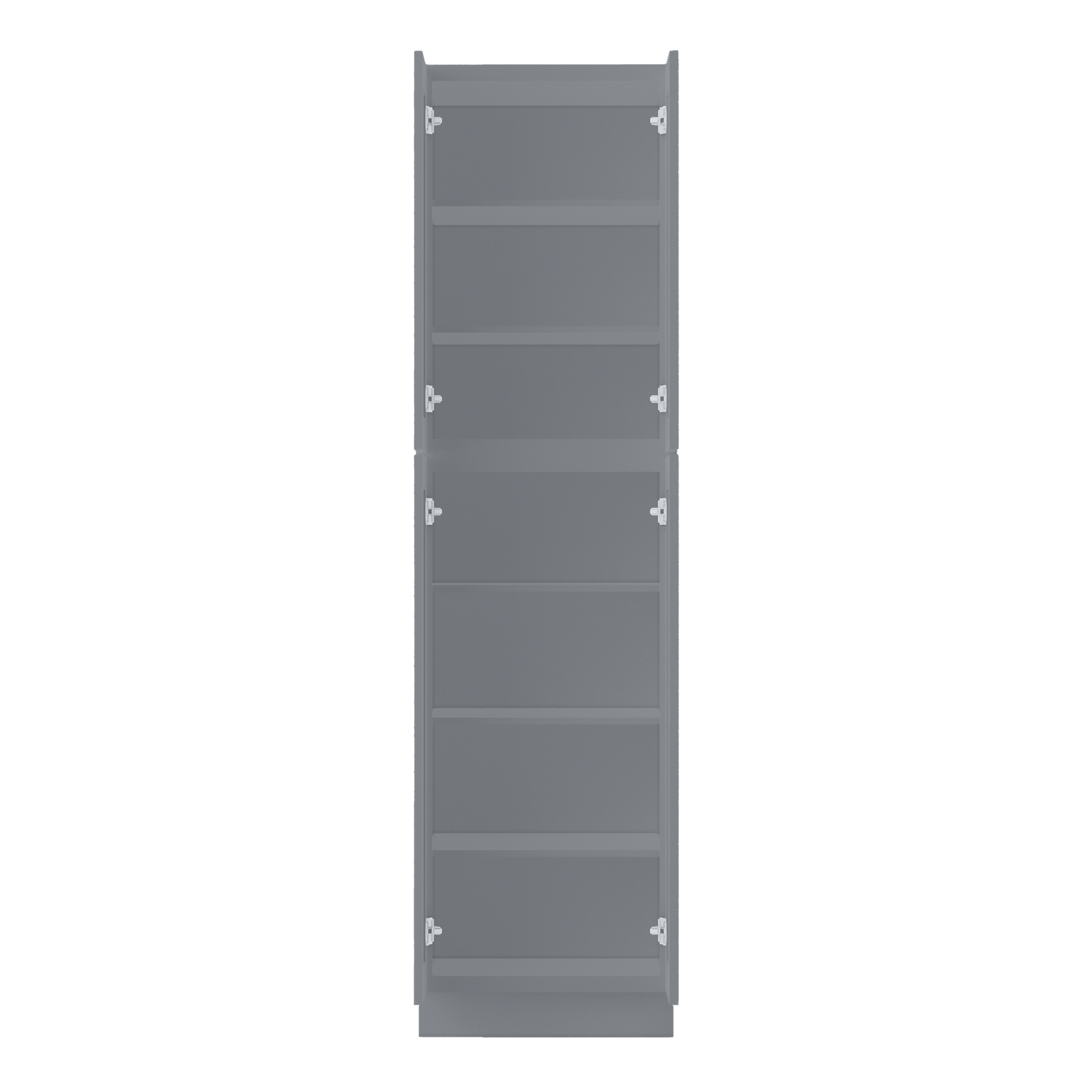 Utility Kitchen Cabinet U2490 Colonial Gray LessCare 24 in. width 90 in. height 24 in. depth - Kitchen Cabinets