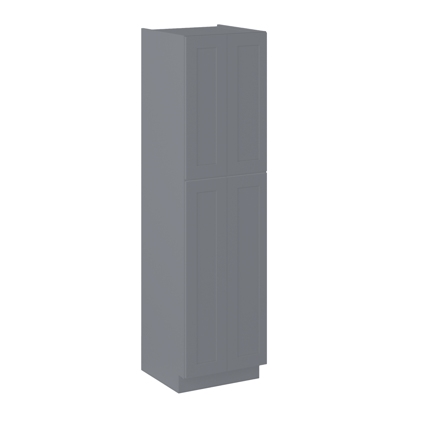 Utility Kitchen Cabinet U2490 Colonial Gray LessCare 24 in. width 90 in. height 24 in. depth - Kitchen Cabinets
