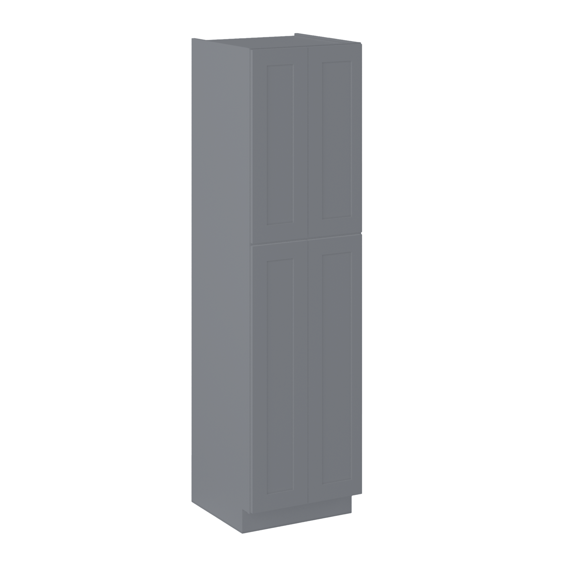 Utility Kitchen Cabinet U2490 Colonial Gray LessCare 24 in. width 90 in. height 24 in. depth - Kitchen Cabinets