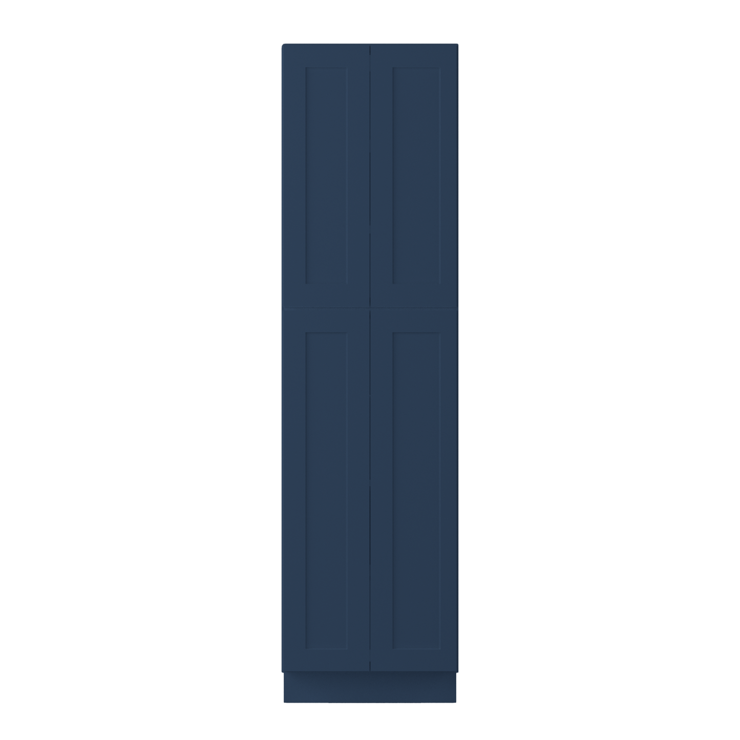 Utility Kitchen Cabinet U2490 Danbury Blue LessCare 24 in. width 90 in. height 24 in. depth - Kitchen Cabinets