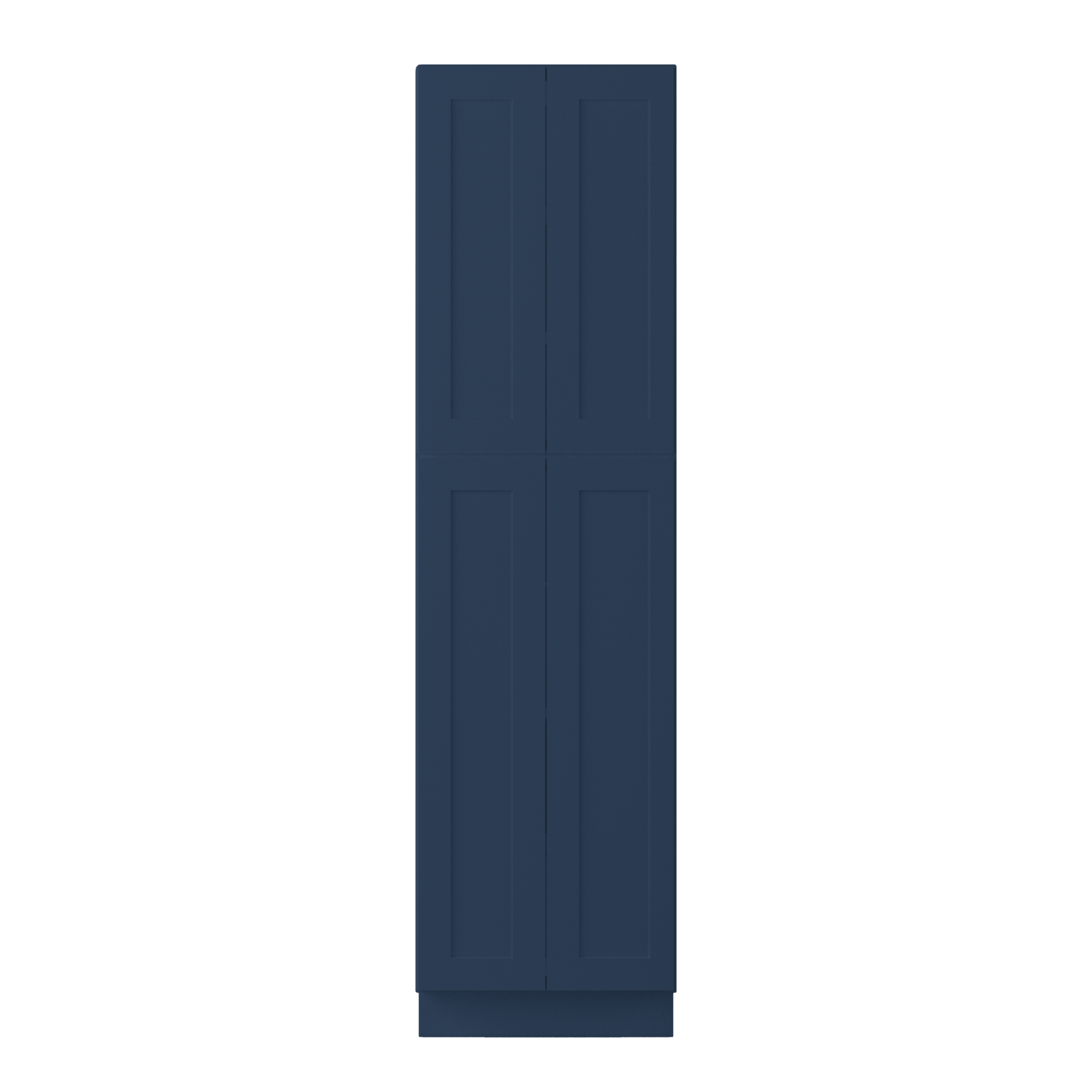 Utility Kitchen Cabinet U2490 Danbury Blue LessCare 24 in. width 90 in. height 24 in. depth - Kitchen Cabinets
