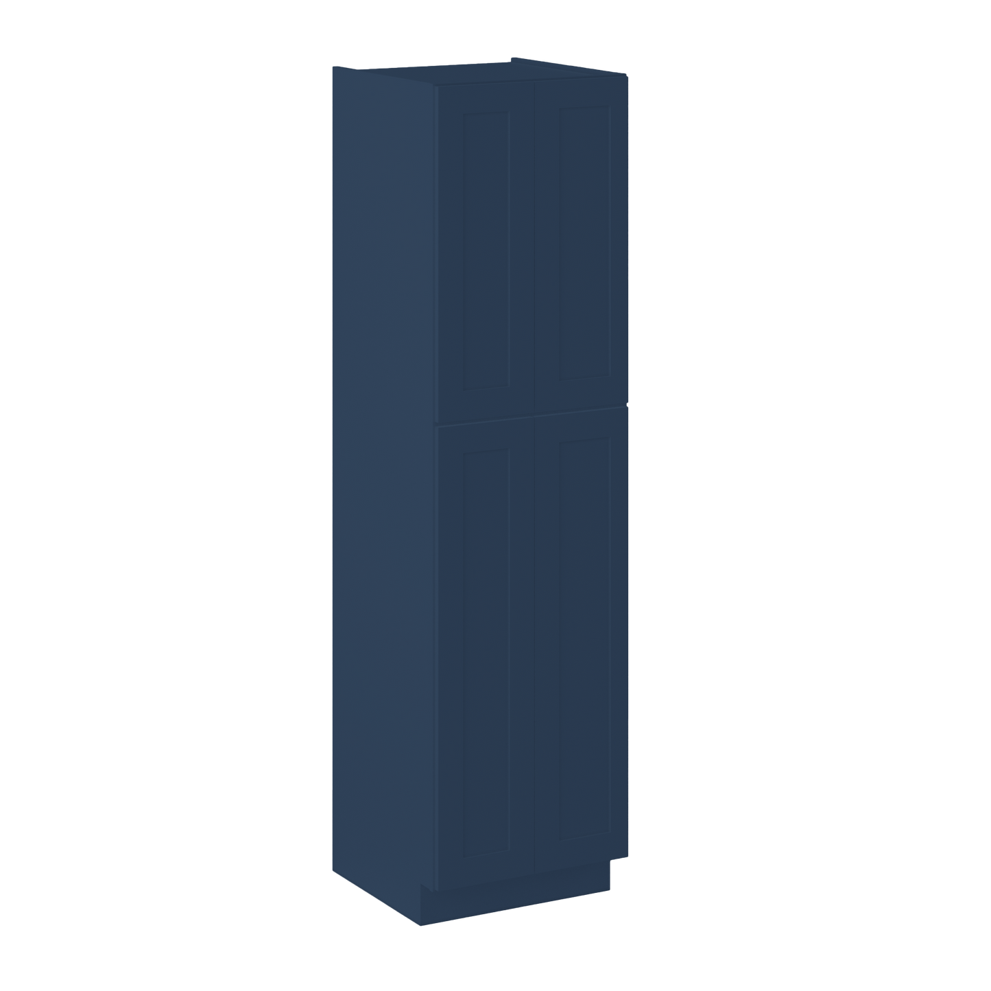 Utility Kitchen Cabinet U2490 Danbury Blue LessCare 24 in. width 90 in. height 24 in. depth - Kitchen Cabinets