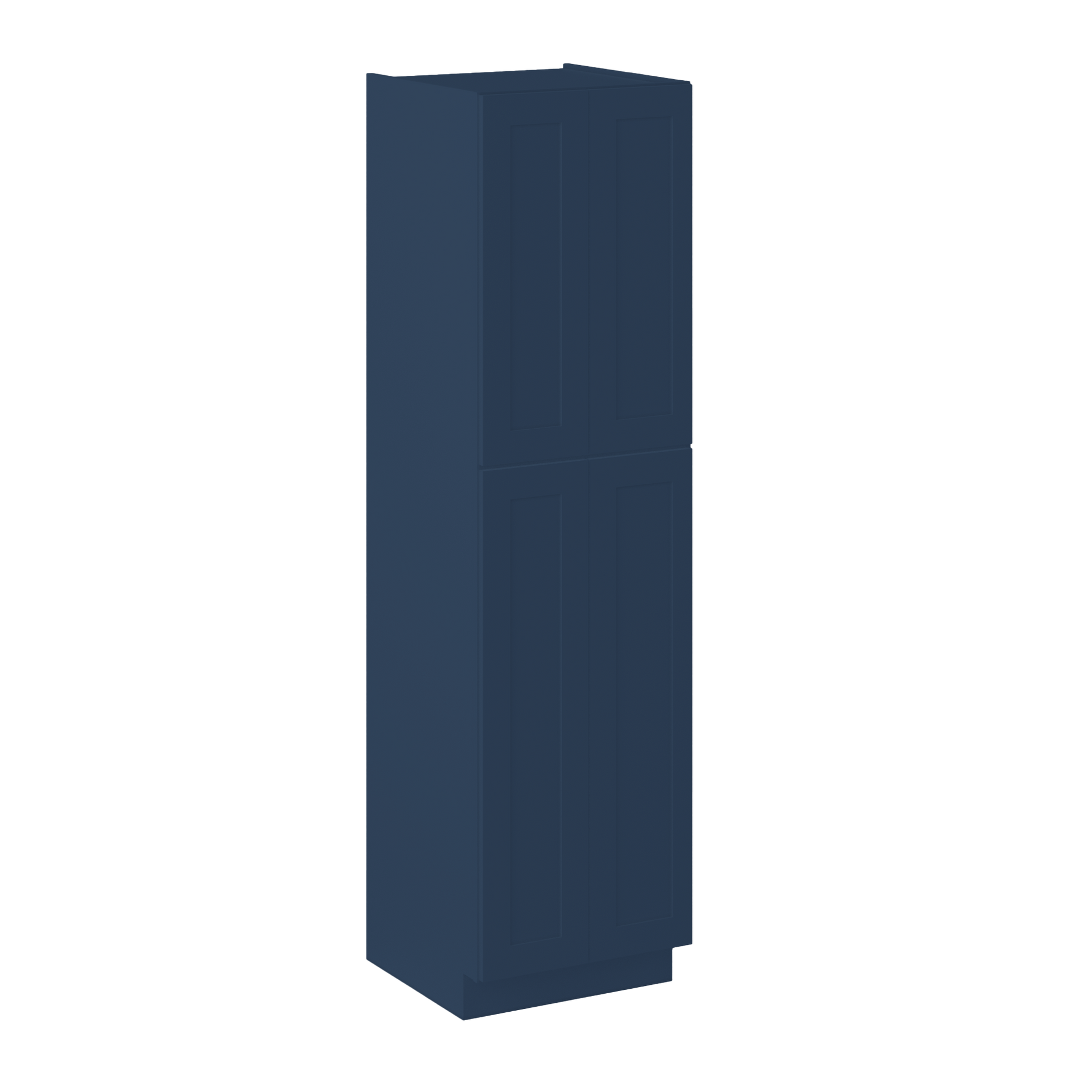 Utility Kitchen Cabinet U2490 Danbury Blue LessCare 24 in. width 90 in. height 24 in. depth - Kitchen Cabinets