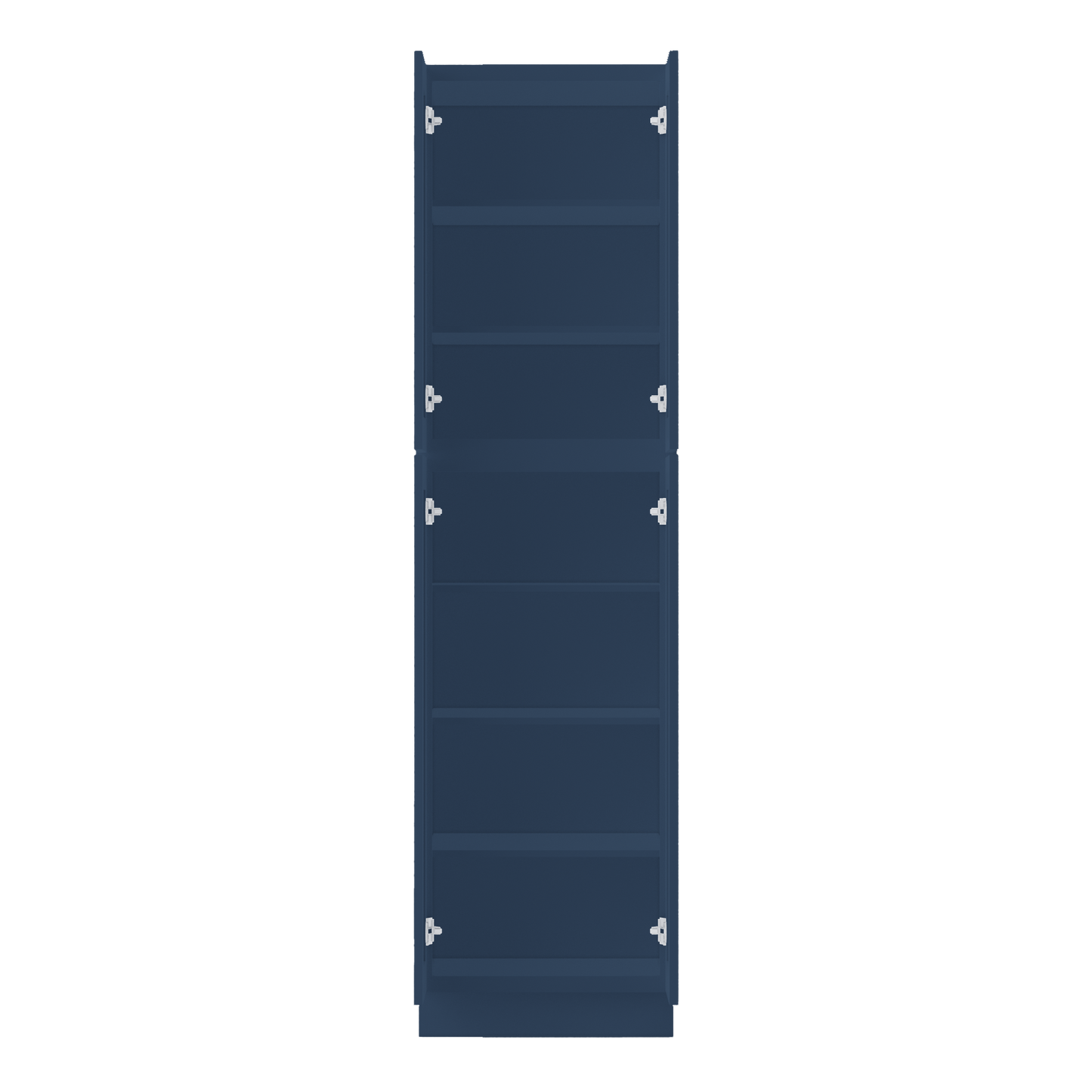 Utility Kitchen Cabinet U2490 Danbury Blue LessCare 24 in. width 90 in. height 24 in. depth - Kitchen Cabinets