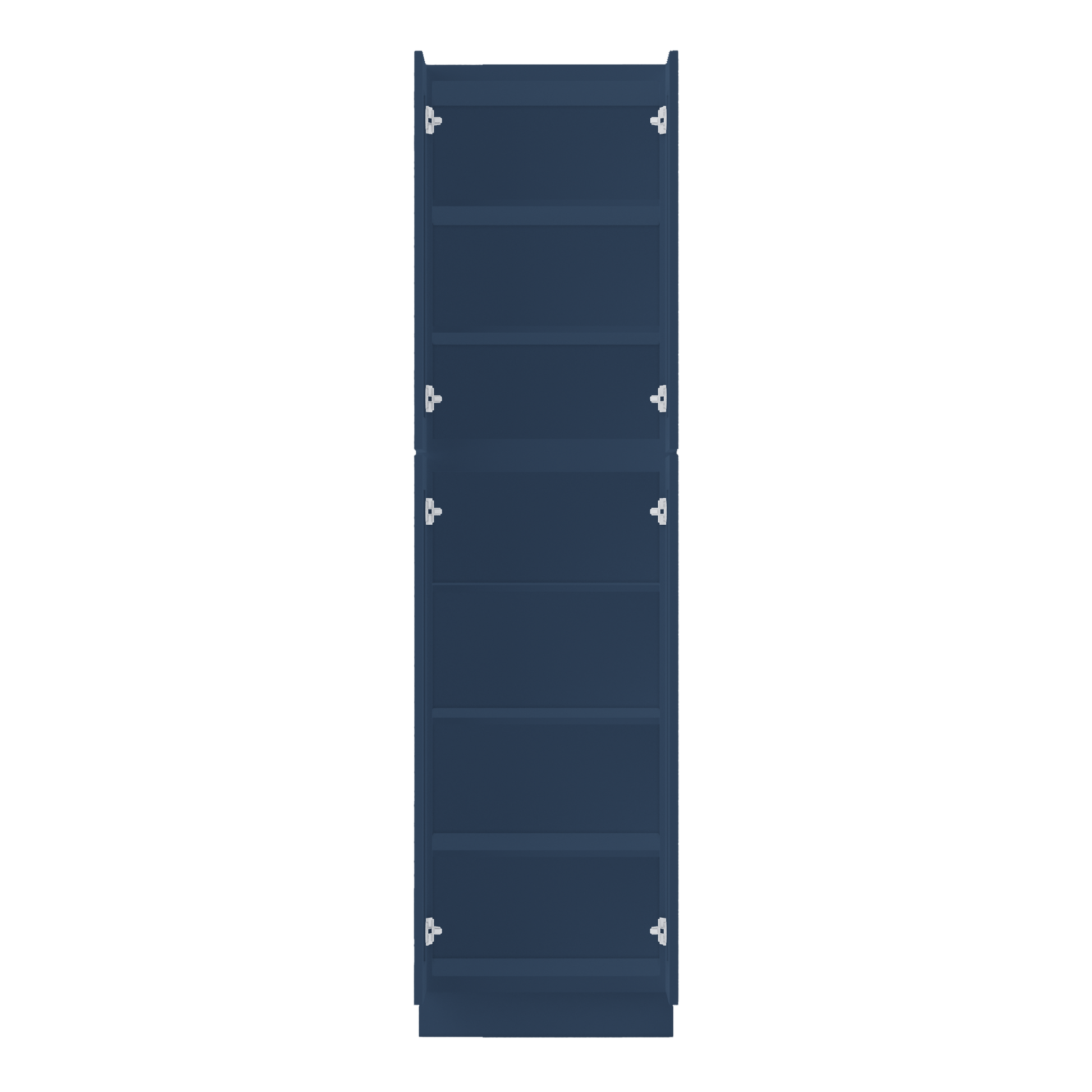Utility Kitchen Cabinet U2490 Danbury Blue LessCare 24 in. width 90 in. height 24 in. depth - Kitchen Cabinets